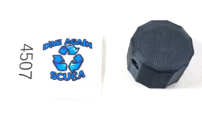 Adjustment Knob for Oceanic Delta 2 Scuba Dive 2nd Stage Regulator 3D Printed2
