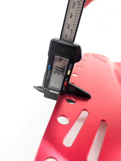 Aluminum Backplate Tech Scuba Dive Side Mount Doubles, Single Tank Adapter BCD6