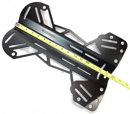 Aluminum Backplate Tech Scuba Dive Side Mount, BCD Single Tank Adapter, Doubles6