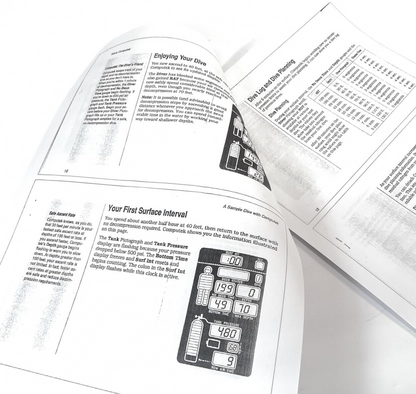 Tekna COMPUTEK Scuba Dive Computer Manual Printed 38 Pages (Ocean Edge Digitek)4