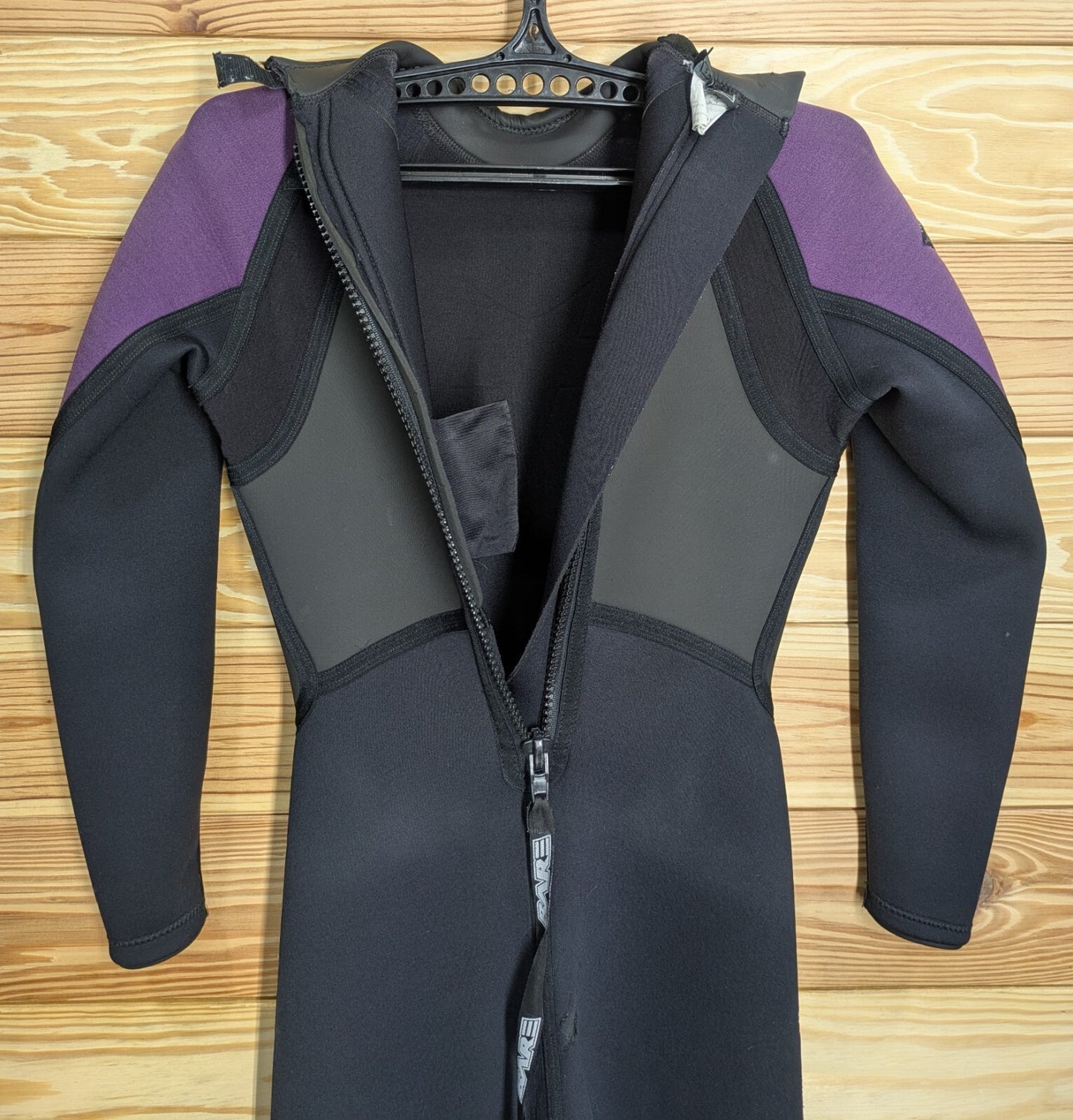 BARE Edge Purple / Gray Women's Full Wetsuit 10 T Scuba Dive Surf 4mm 3mm 2mm12