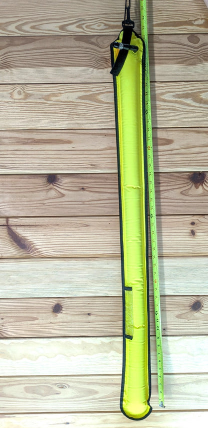 46" Scuba Dive SMB Signal Marker Buoy Safety Sausage Surface Signal Tube 4ft. 485