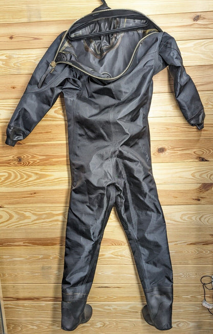 Apeks Diamond Drysuit Size Medium / Large Dry Suit Trilam 10/ 11 Boots, Inflator