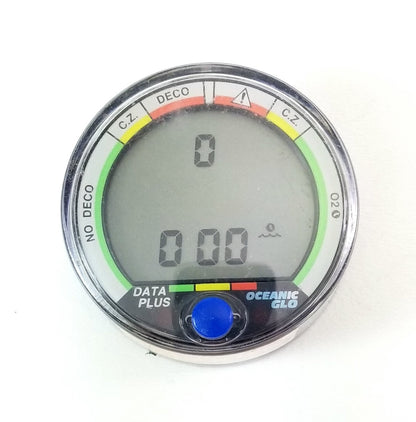 Oceanic Data Plus Air & Nitrox Puck Scuba Dive Computer + Manual EXCELLENT #50951