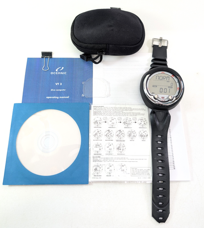 Oceanic VT3 Wireless Hoseless Wrist Scuba Dive Computer Air Integrated Nitrox2