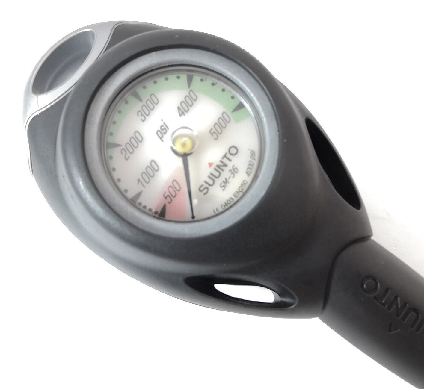 Suunto SM-36 2in 5000 PSI SPG Submersible Pressure Gauge Scuba Dive w Boot #21040
