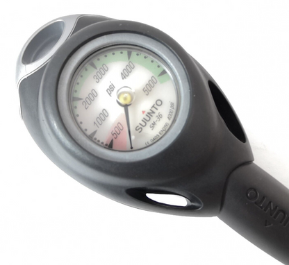 Suunto SM-36 2in 5000 PSI SPG Submersible Pressure Gauge Scuba Dive w Boot #21040