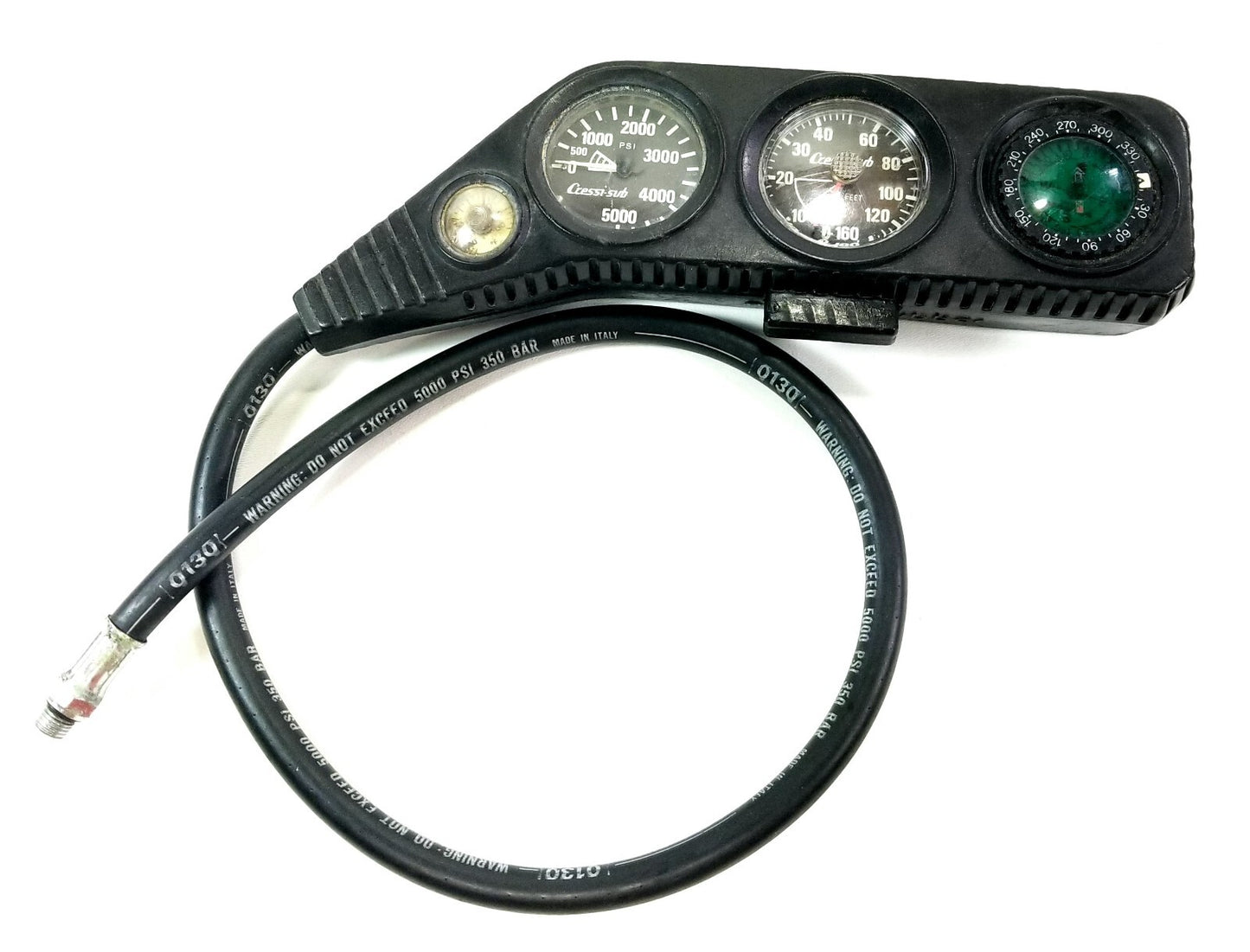 Cressi Scuba Dive 3 Gauge Complete Console Pressure SPG, Depth, Compass8