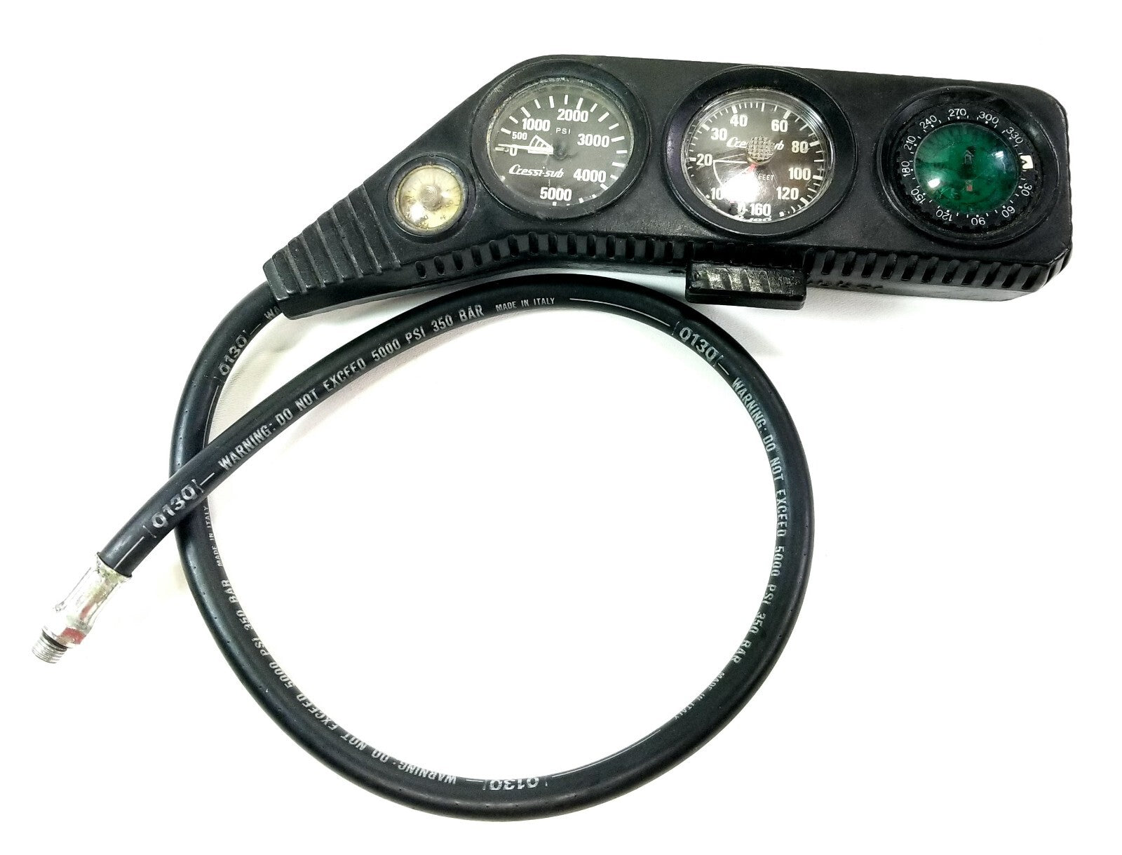 Cressi Scuba Dive 3 Gauge Complete Console Pressure SPG, Depth, Compass8