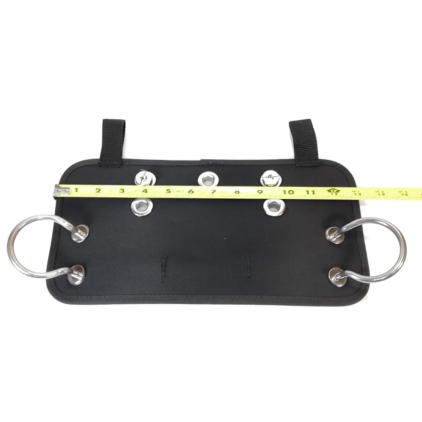 Scuba Dive BCD Butt Plate + Book Screws, Clip Loops Harness Board Sidemount Tech2