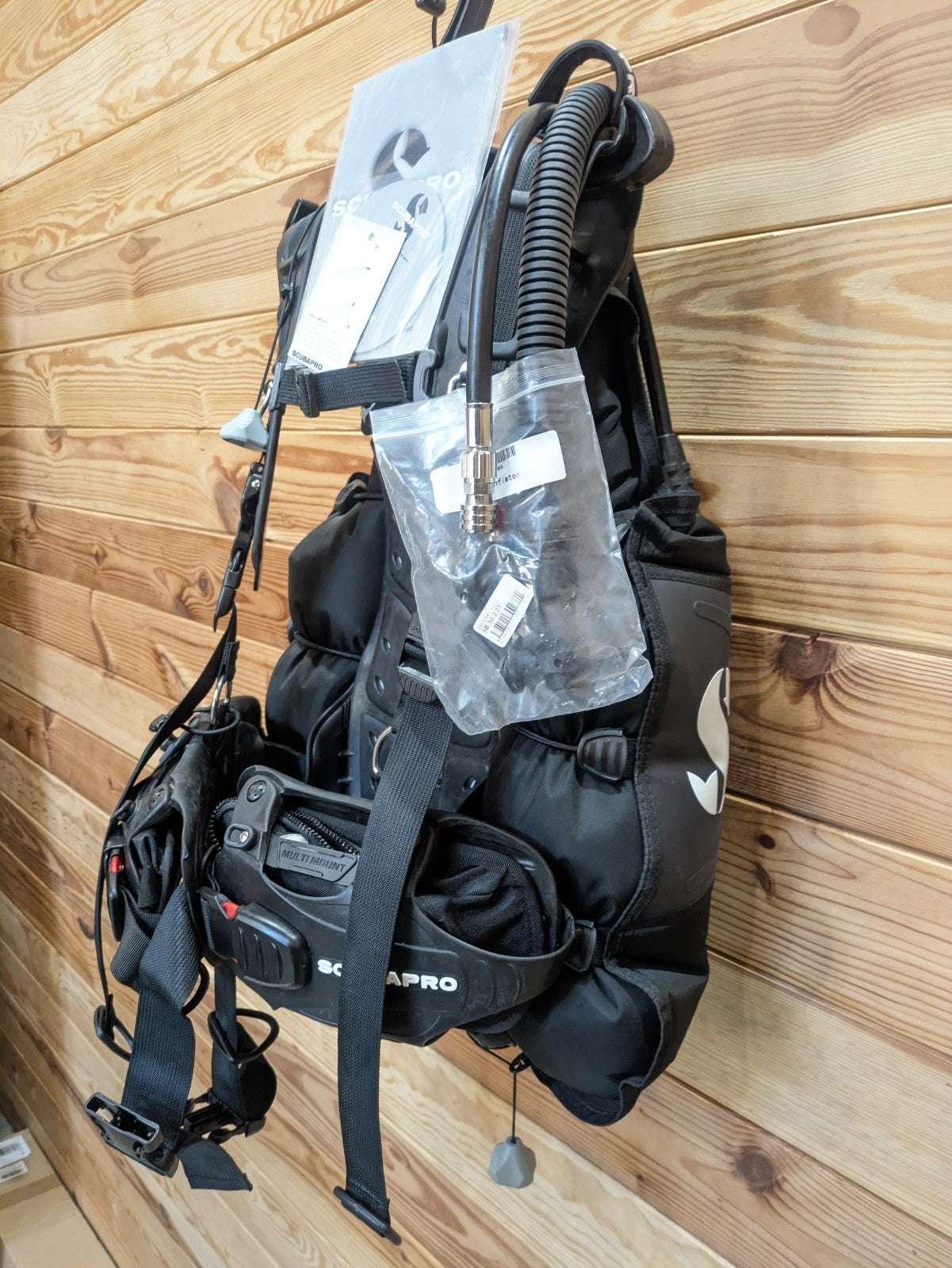 Scubapro Hydros Pro Scuba Dive BC BCD Size XL XXL Weight Integrated NEW Inflator5