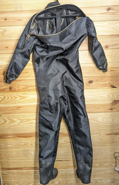 Apeks Diamond Drysuit Size Medium / Large Dry Suit Trilam 10/ 11 Boots, Inflator