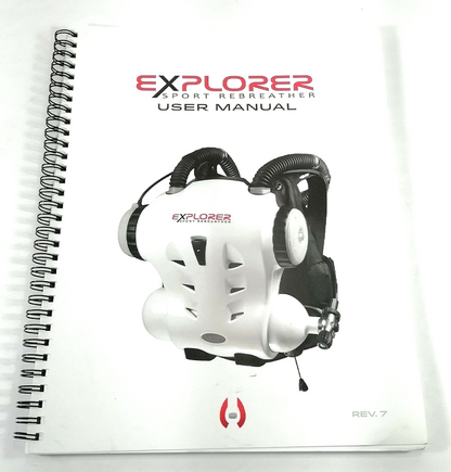 Hollis Explorer Sport Rebreather User Manual. Revision 7 1st Class Scuba Dive0