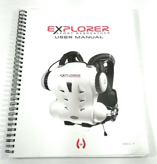 Hollis Explorer Sport Rebreather User Manual. Revision 7 1st Class Scuba Dive0