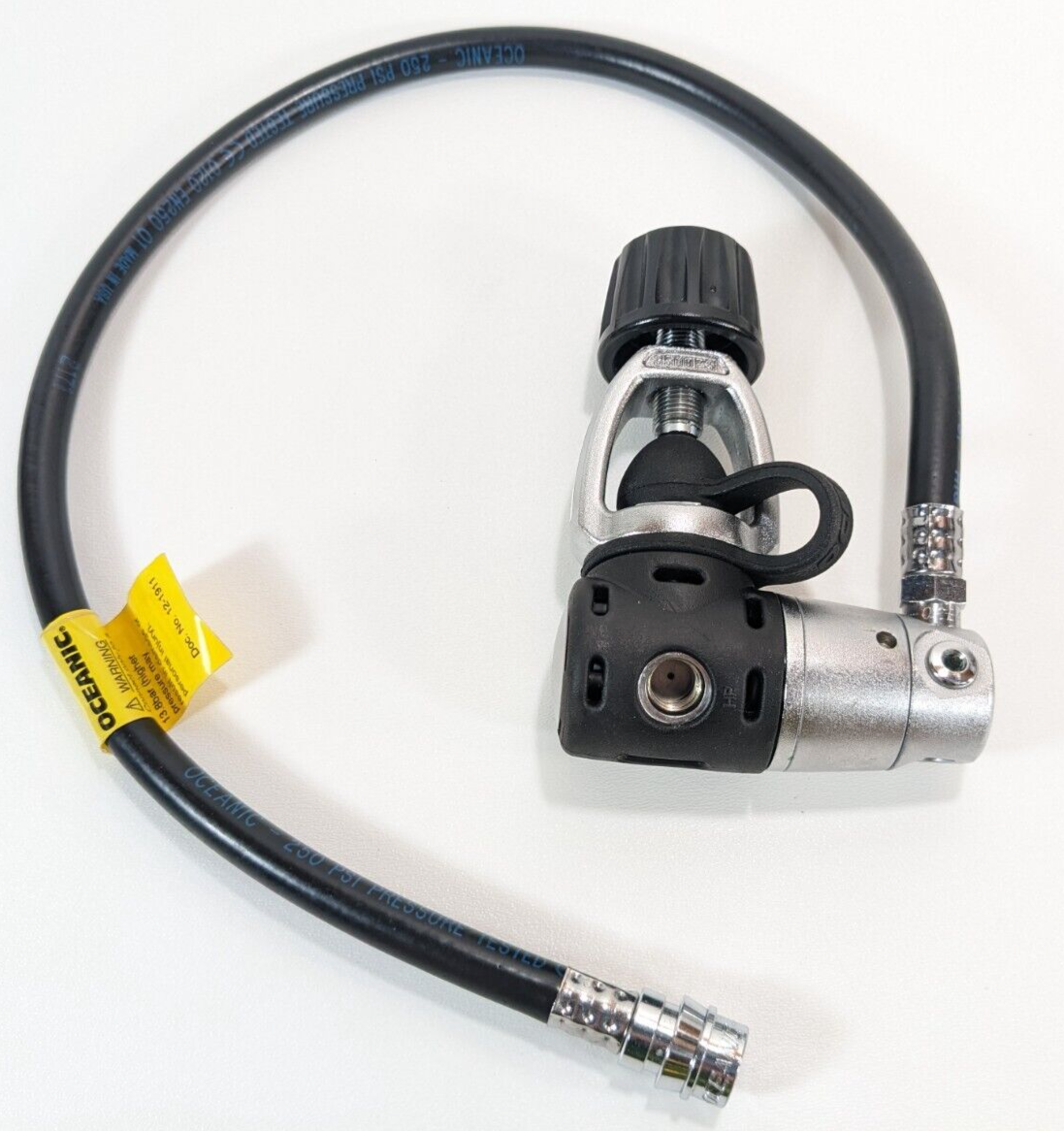 Oceanic PX2 Alpha 7 Scuba Diving Yoke First 1st Stage Regulator + Inflator hose11