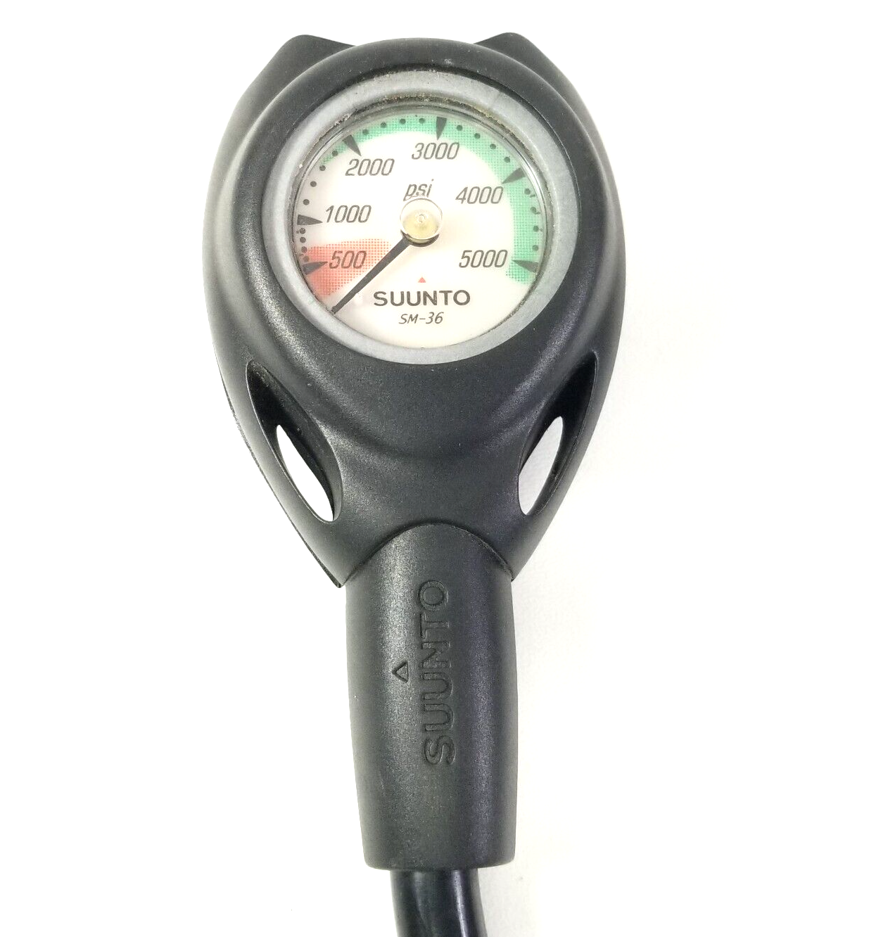 Suunto SM-36 2in 5000 PSI SPG Submersible Pressure Gauge Scuba Dive w Boot #42351