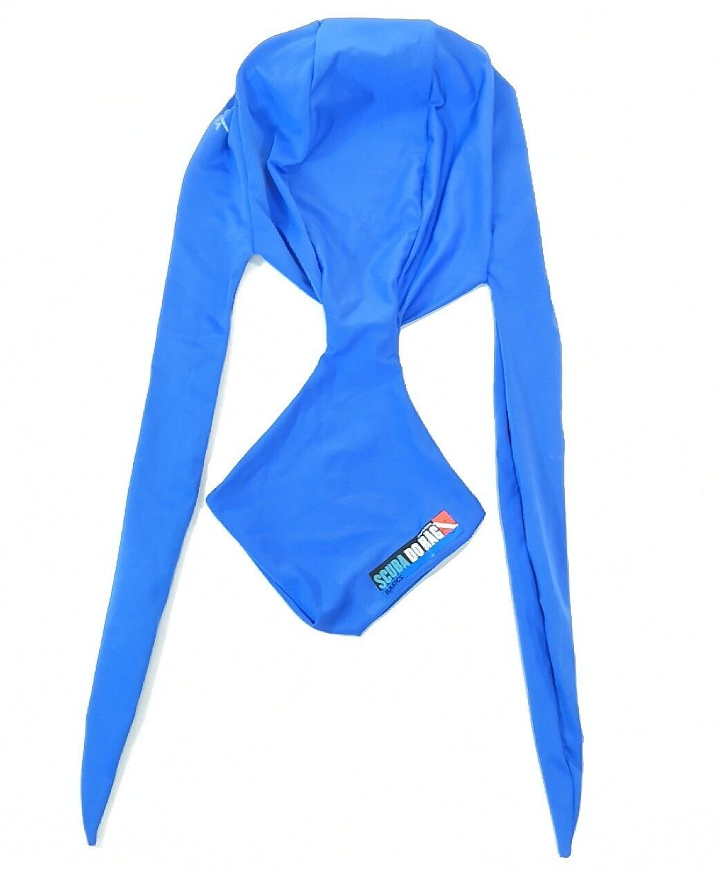 ScubaDoRag Dive Hood Hair Cover Women's Scuba Do Rag DoRag Blue Flower6