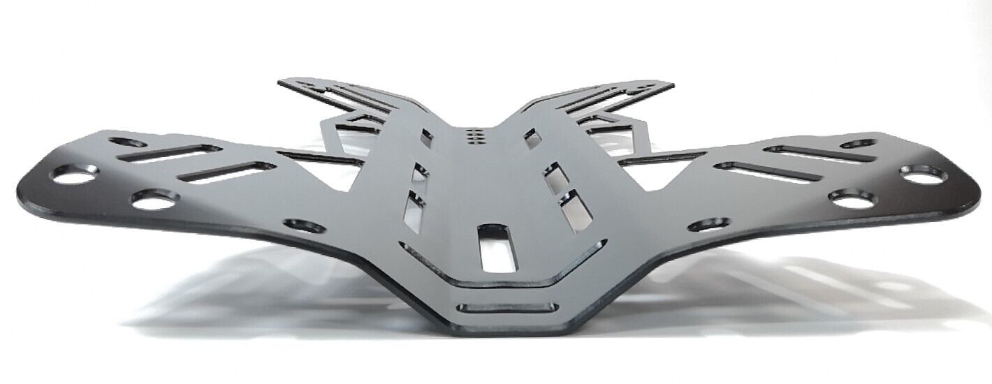 Aluminum Backplate Tech Scuba Dive Side Mount, BCD Single Tank Adapter, Doubles3