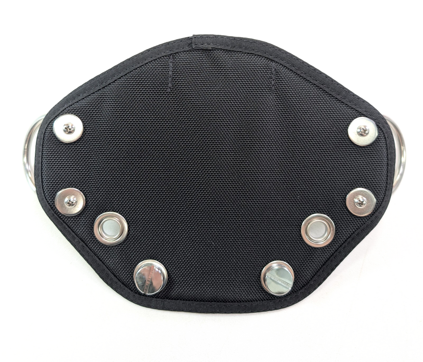 Scuba Dive BCD Butt Plate + Book Screws, Clip Loops Harness Board Sidemount Tech9