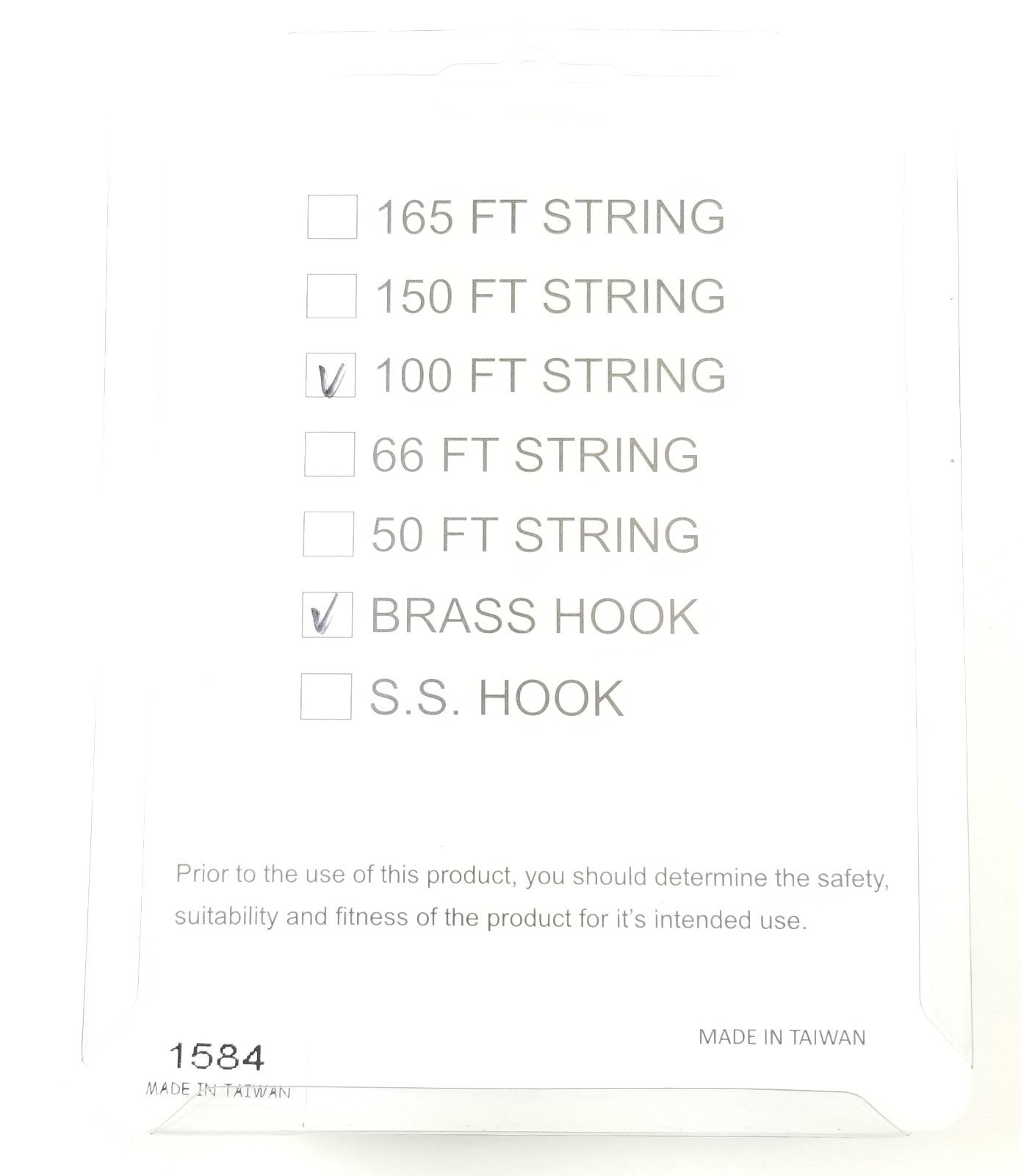 Scuba Diving Dive Compact Finger Spool Reel 100ft - Yellow Line With Double Clip2