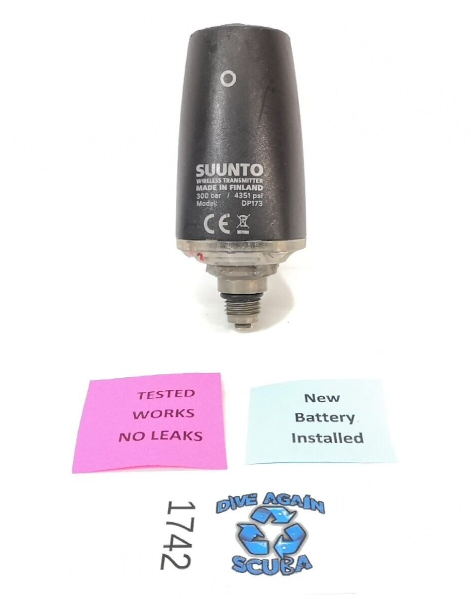 SUUNTO COMPUTER WIRELESS TANK PRESSURE TRANSMITTER Hoseless Scuba Dive0