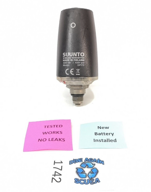 SUUNTO COMPUTER WIRELESS TANK PRESSURE TRANSMITTER Hoseless Scuba Dive0
