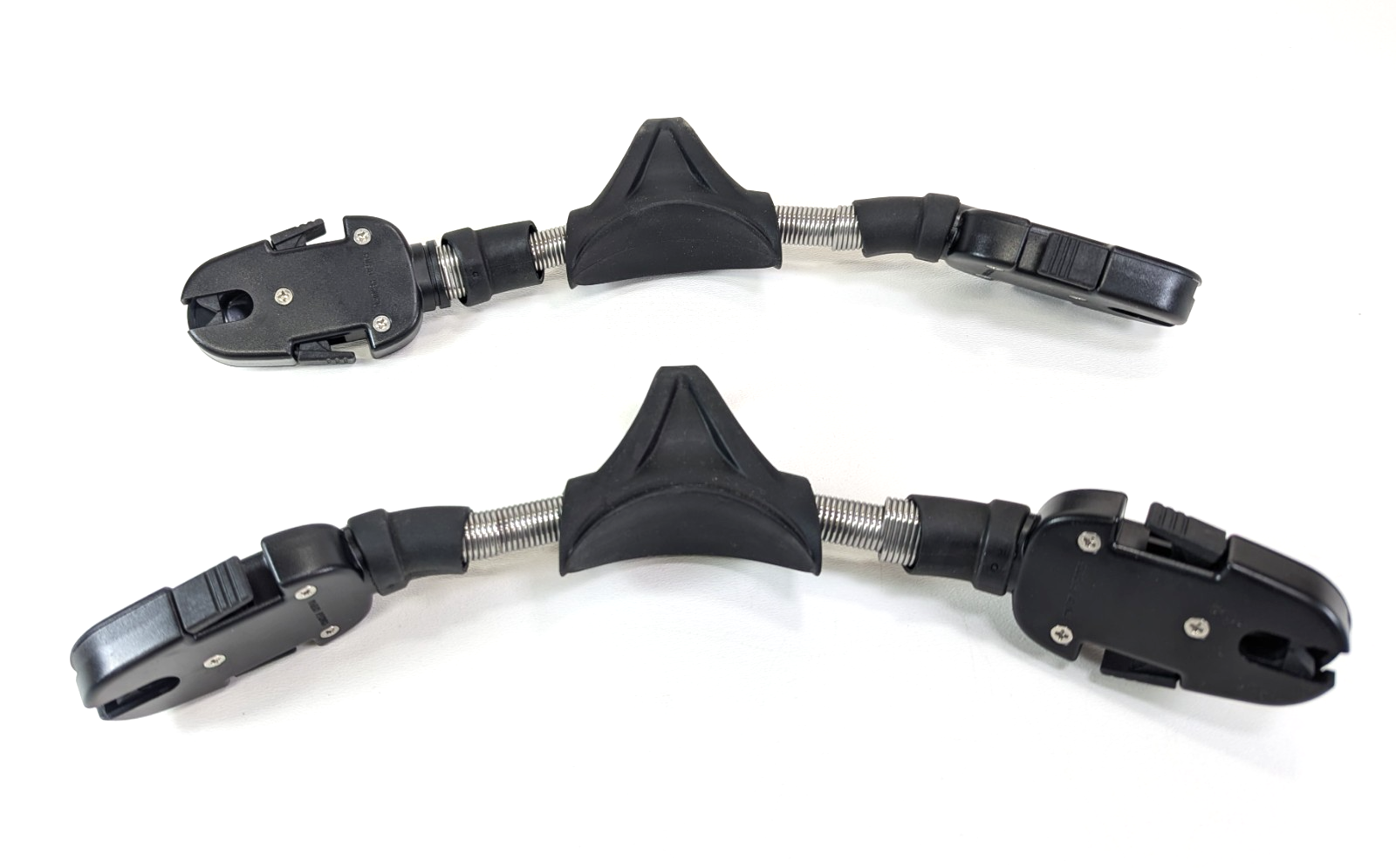 2 X Atomic Aquatics Split Fin Spring Straps Scuba Diving Fins EXCELLENT!   #55475