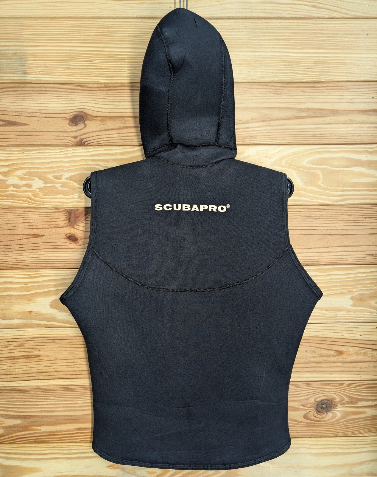 ScubaPro Men's Hybrid Hooded Vest 5mm - 3mm Black Size XXL XX Large Wetsuit Hood1