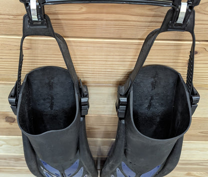 Atomic Aquatics Split Fin Blue Size XL Adjustable Straps Open Heel Scuba Dive7