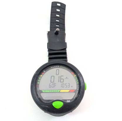 Aeris Atmos Elite Wrist Wireless Hoseless Nitrox Scuba Dive Computer + case 52263