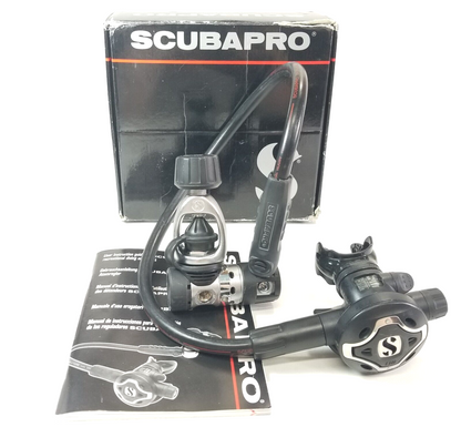 Scubapro Regulator Set MK20 Yoke 1st Stage S600 2nd Stage Scuba Dive EXCELLENT!!