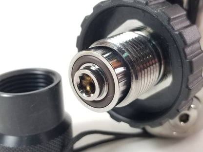 HOG D1, DIN Classic Scuba Regulator Set 1st Stage & Primary 2nd Stage Adjustable13