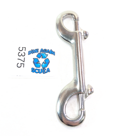 4" / 100mm Stainless Steel Durable Double Ended Clip Hook Bolt Snap Scuba Diving0