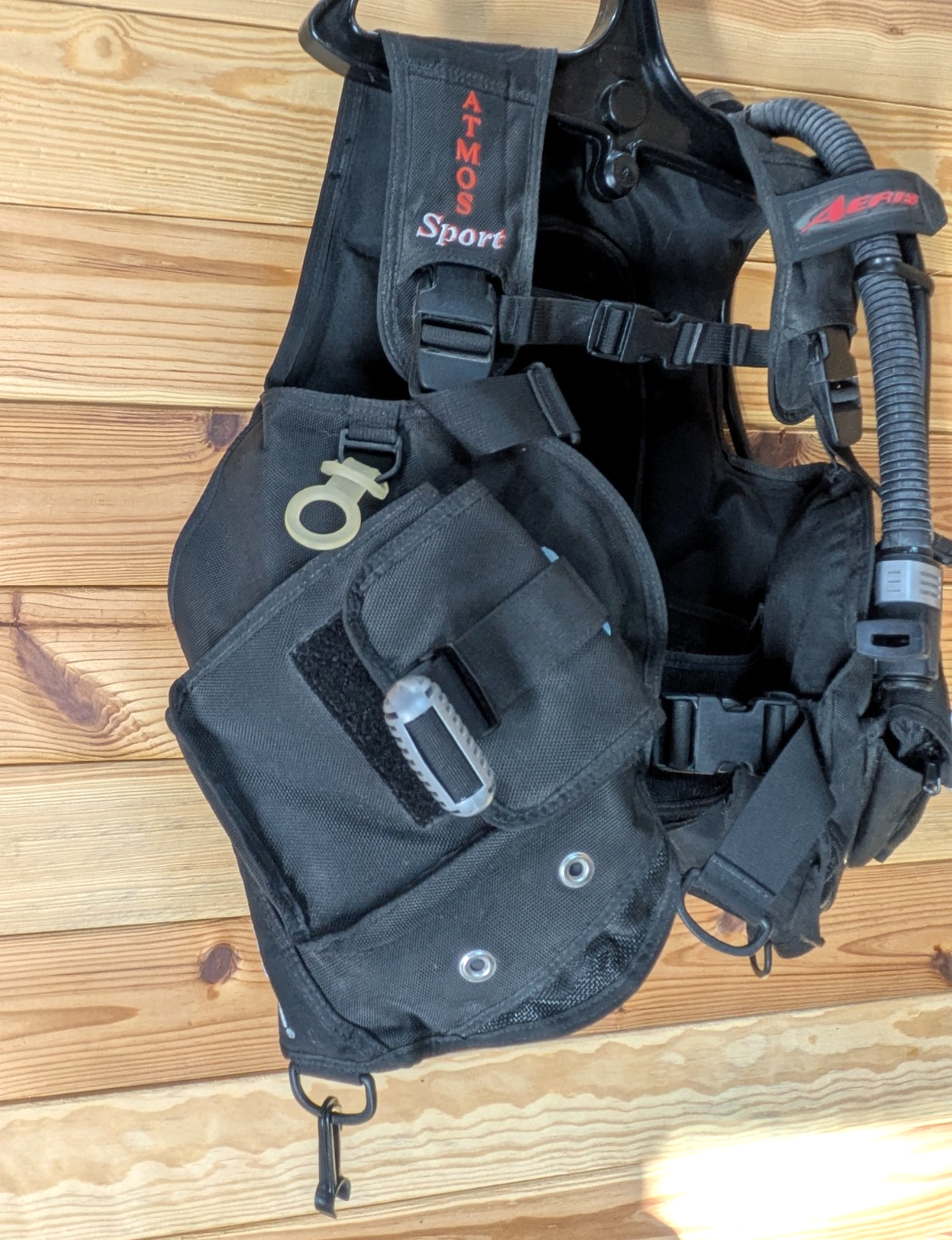 Aeris Atmos Sport Scuba Dive Weight Integrated BCD BC Size Small AIR TIGHT4