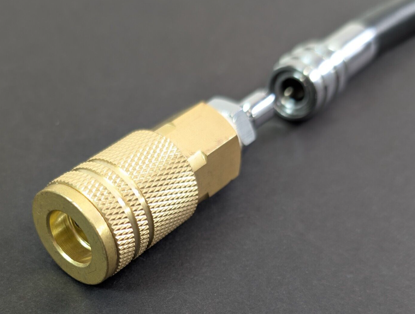 1/4" Quick Disconnect Coupler Scuba Dive Inflator Hose Adapter Air Tool Connect0