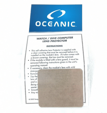 Oceanic VTX Lens Protector Cover also fits Aeris A300CS Scuba Dive Computer 19614