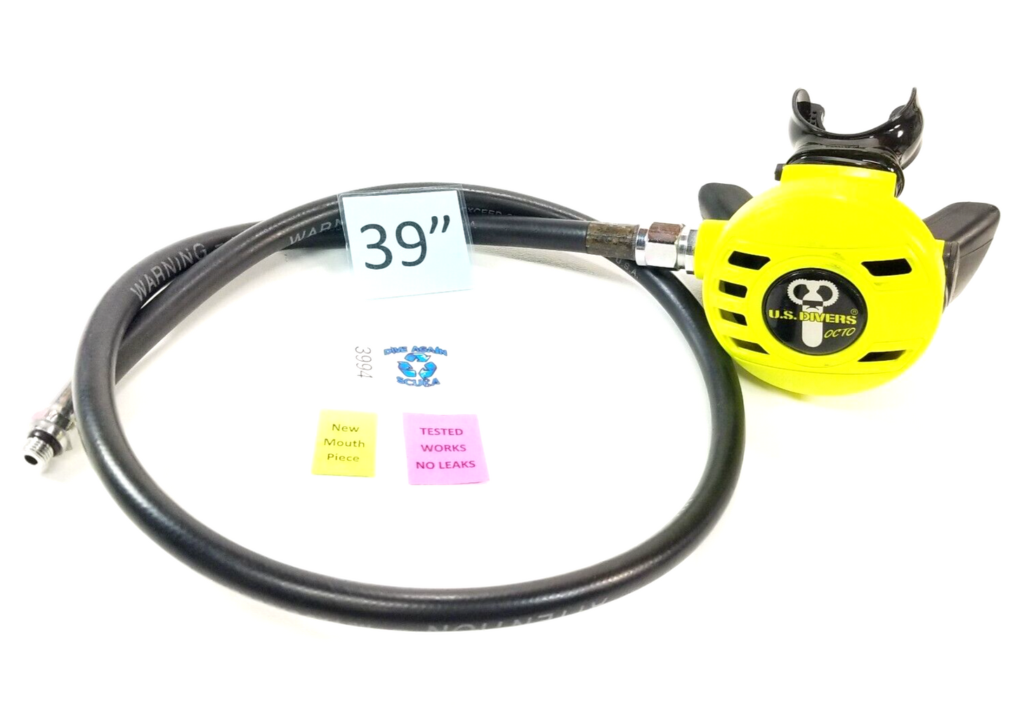 US Divers - Aqua Lung Conshelf Octo Octopus 2nd Stage Scuba Dive Regulator #39940