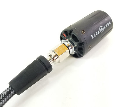 Braided Scuba Dive 8" 20cm High Pressure HP Hose Aqua Lung Transmitter & SPG2