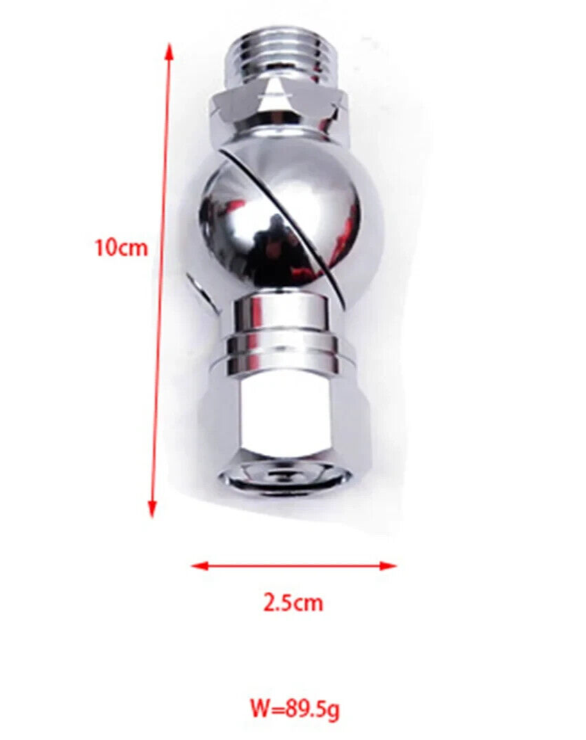 Scuba Diving 360 Degree Ball Swivel Adapter Second 2nd Stage Regulator Hose4