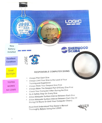 Genesis Resource Nx Puck Scuba Dive Diving Computer Module Air & Nitrox4