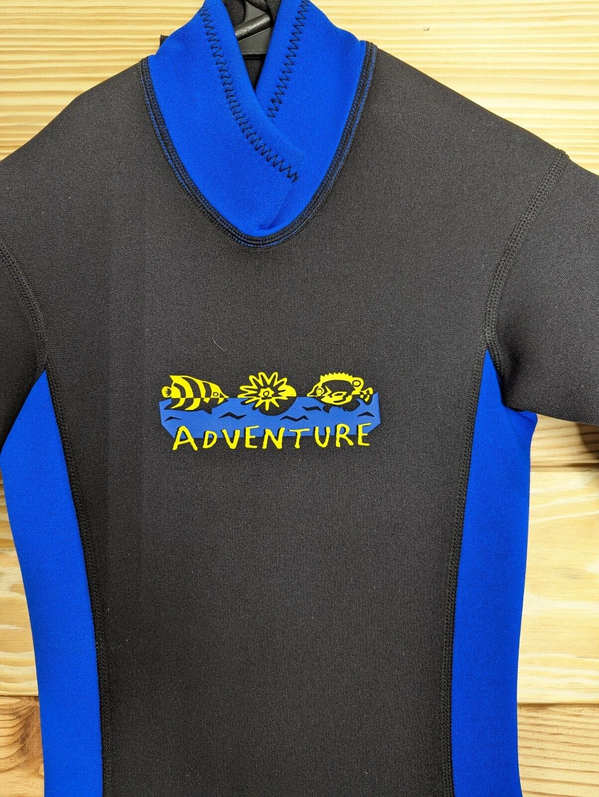 Tilos Adventure Titanium Kids Youth 2 / 3mm Full Wetsuit Scuba Dive Blue Size 61