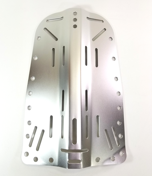 Stainless Steel Backplate Scuba Dive Tech Side Mount Doubles / Single BCD 15x100