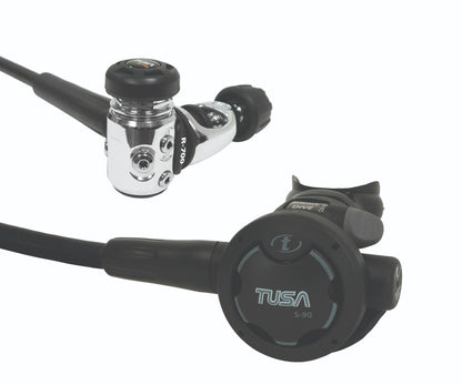 Tusa RS-790 Regulator Package Scuba Dive R700 Yoke 1st Stage S90 2nd SS0001 Octo5