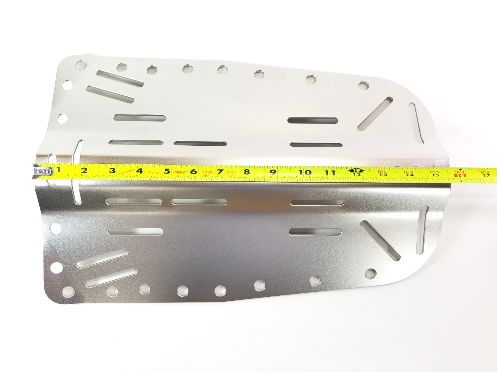 Stainless Steel Backplate Scuba Dive Tech Side Mount Doubles / Single BCD 15x107