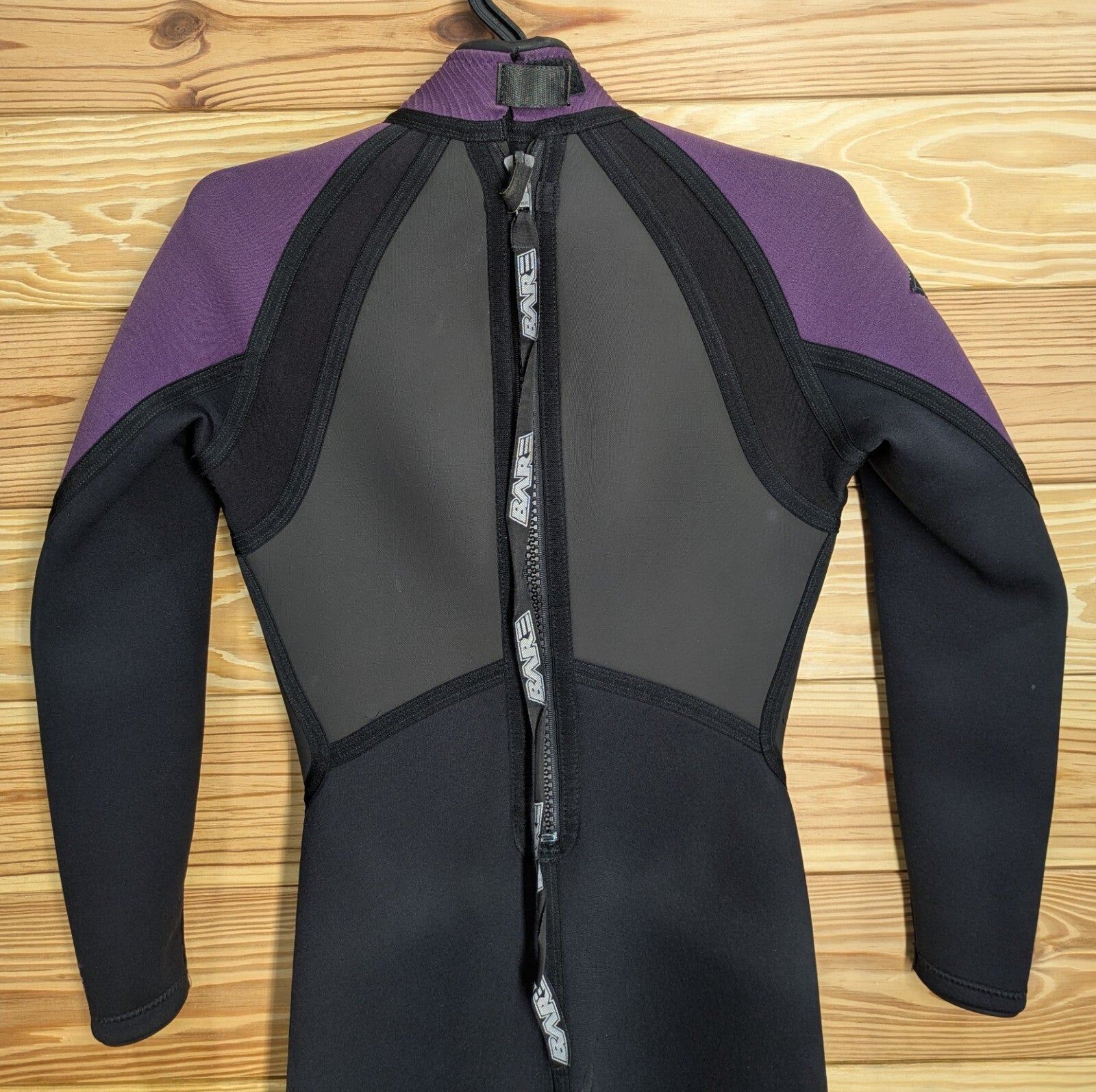 BARE Edge Purple / Gray Women's Full Wetsuit 10 T Scuba Dive Surf 4mm 3mm 2mm8