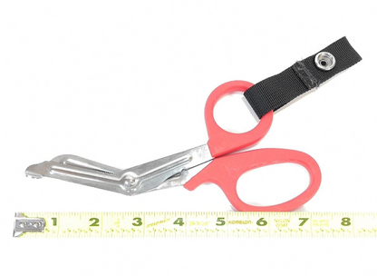 Zeagle Sea Snips Emergency Safety Scissors Trauma EMT Shears Scuba Dive RED3
