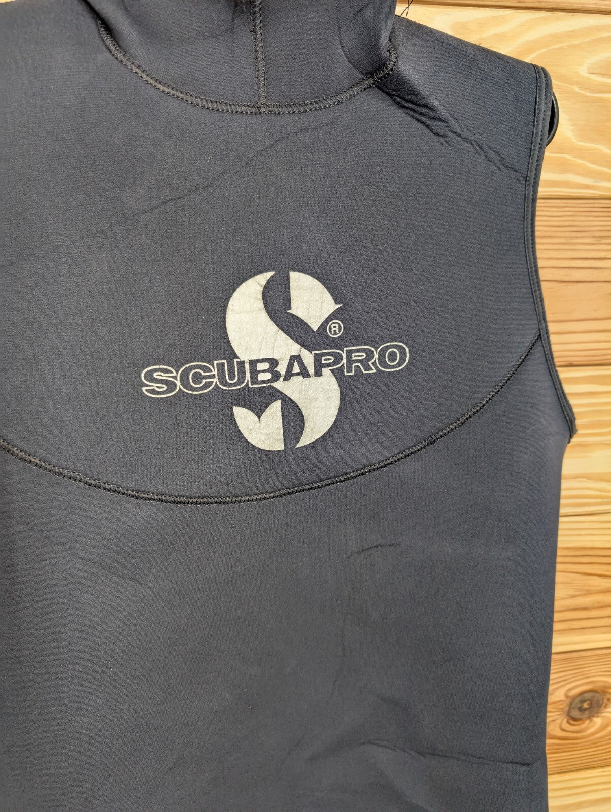 ScubaPro Men's Hybrid Hooded Vest 5mm - 3mm Black Size XXL XX Large Wetsuit Hood4