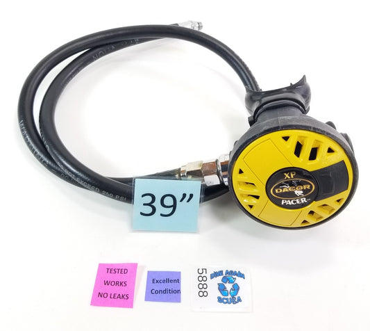 Dacor Pacer XP Vintage Octo Octopus 2nd Stage Regulator SCUBA Diving Yellow0