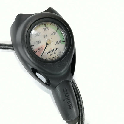 Suunto SM-36 2in 5000 PSI SPG Submersible Pressure Gauge Scuba Dive w Boot #14475