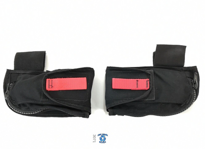 2x ZEAGLE Rear Trim Weight Pockets Pouches Set Scuba Dive BC BCD Ranger LTD 10lb0